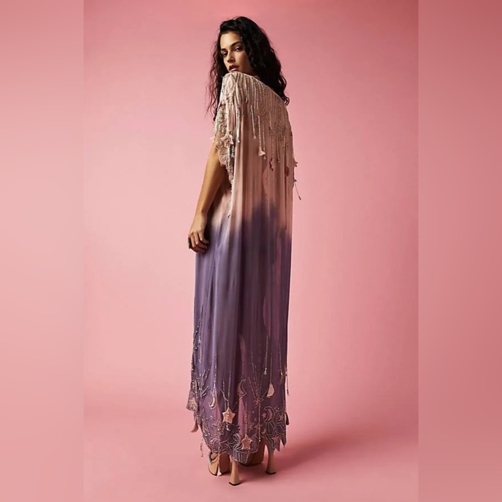 Free People Esme Maxi Dress Kaftan - Size Small
